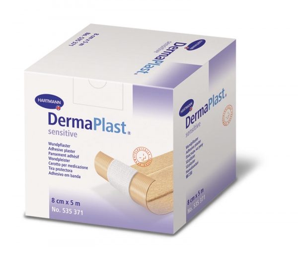 Náplast DermaPlast sensitiv 8cm x 5 m