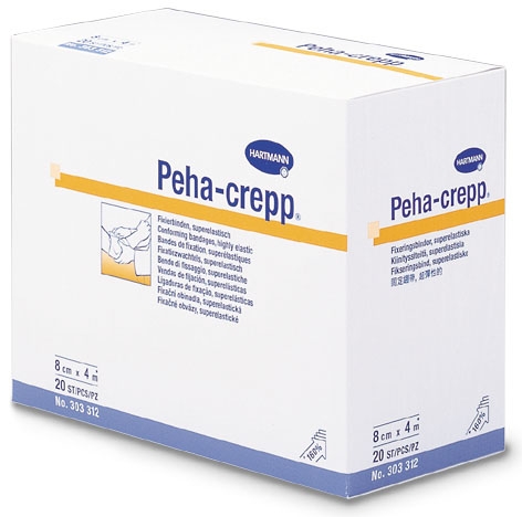 Fixační obinadlo Peha-Crep 4cm x 4m, 20ks - poslední 2bal.